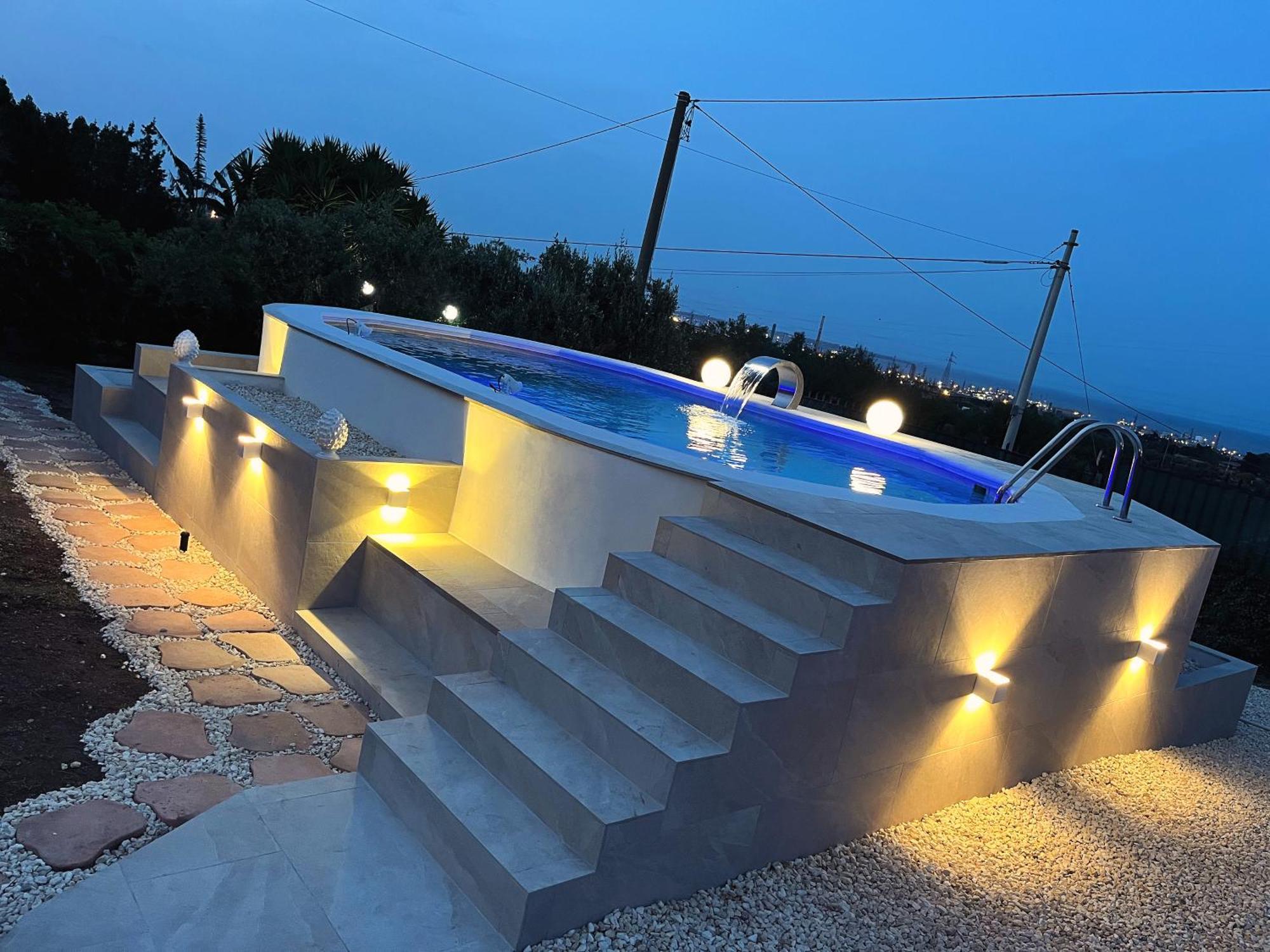Villa Giudice Luxury Home Priolo Gargallo Eksteriør billede